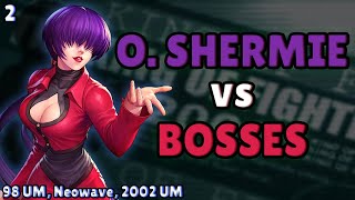 Orochi Shermie vs Bosses | Parte 2