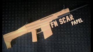 Como hacer una FN scar de papel