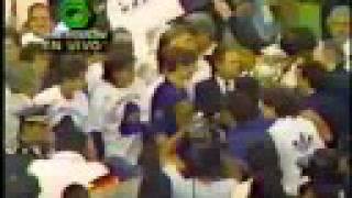 90-91 Pumas Campeon- Entrega Del trofeo.