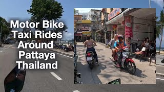 Exploring Pattaya on Motorbike Taxis