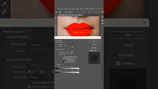 Quick Photoshop Tutorial: How to Add Lipstick in Photoshop! #photoshop #shorts #graphicdesign