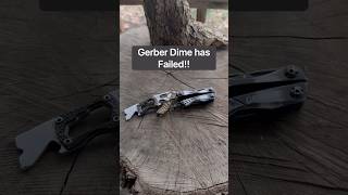 Gerber Dime failure!  Broken pliers after applying too much pressure!!