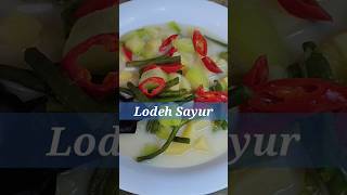 Lodeh Sayur 👀 #shorts #resep #masak #lodeh #shorts