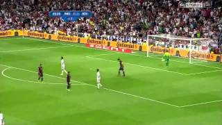 Cristiano Ronaldo great shot against Barcelona 29/8/2012