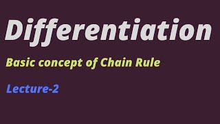 Concept of Chain Rule (2)