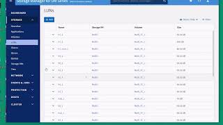 Lenovo DM Series Storage Manager Storage 9.7 GUI Demo