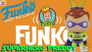 Funko Shop Exclusive - Superhero Freddy Funko Funko Pop! Review!