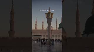 masjid nabavi beautiful view #youtubeshorts #madina #status #islamicshorts #naat