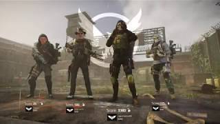 Division 2 - Skirmish PVP 20 KILLS TEAM WORK PS4 PRO