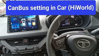 Canbus setting for TATA Nexon in Android car player || What is setting for canbus tata Nexon car