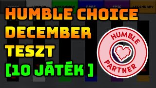 HUMBLE CHOICE December | 10 játék tesztje