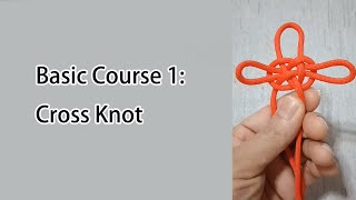 Basic Cross Knot Weaving Tutorial