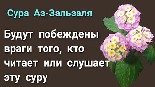 Сура Аз-Зальзаля Будут побеждены враги того, кто читает или слушает эту суру