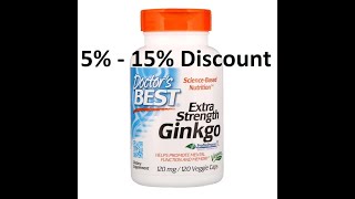 Discount - Doctor's Best, Extra Strength Ginkgo, 120 mg, 120 Veggie Caps Review