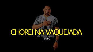 ZEZO - CHOREI NA VAQUEJADA - KARAOKE