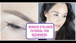 Winged Eyeliner Tutorial Using Eyeshadow For Beginners [Tips & Tricks]