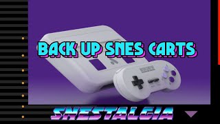 How to Back Up Your SNES Carts AND SAVES || SuperNT Jailbreak || SNEStalgia