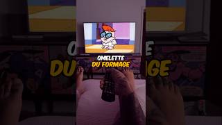 Omelette du fromage #shorts #dexter #omelette