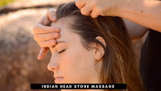 How to do Indian Head Massage with Hot Stones | Stoned Away Blog 5