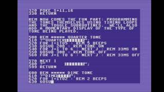 Programming the "Red Box" of hacker lore on a Commodore 64