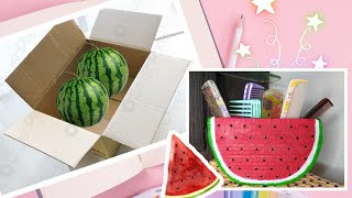 Diy/ Easy cardboard craft / Cardboard accessory box