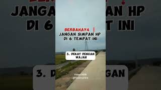 Berbahay4 jangan simpan HP di 6 tempat ini #shortvideo #tipssehat