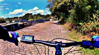 DIY Carrera Kraken XC 27.5 Electric Mountain Bike // Rochdale Canal Towpath Ride