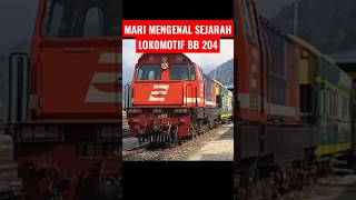 Lokomotif bergerigi BB 204 #shorts #lokomotif #keretaapi #bb204 #bb201 #cc201 #cc206 #cc300 #pjka