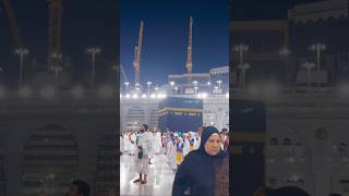 Kaaba beautiful view #tawafekaba# #haramsharif #madinasharif #madinatrip#