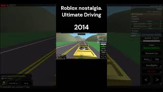 ultimate driving nostalgia - roblox #roblox #robloxshorts #ultimatedriving #nostalgia