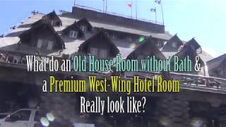 What do 2 types of rooms at the Old Faithful Inn Really Look Like?