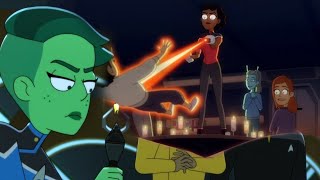 Tendi Saves Quark • Mariner In Action • Star Trek Lower Decks S03E06