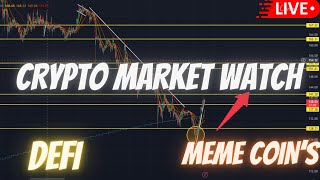 MILADY MEME COIN  JASMY COIN  BTC  $NFK  CAW  CRONOS  DEFI   \ MARKET WATCH \   ***WE ARE LIVE***