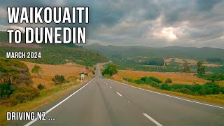 Driving New Zealand: Waikouaiti to Dunedin | 4K scenic drive