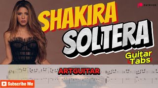 Shakira - Soltera (Guitar cover) + tabs