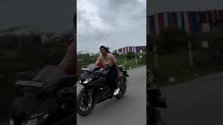 Cute 🥰 girls ktm bike riding || r15 vs ktm bike riding || ktm lovers 🥰 Princi sanju 99 bike video