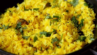 Receita Vegana rápida e fácil de Arroz com Açafrão ( 10 minutos)