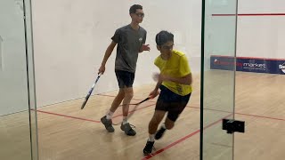 Keoni Markman v Roshan Pathak--2024 Jester's PNW Squash Championship.