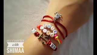 3 افكار اساور اكسسوارات مشروع من البيت(اساور الصداقة) Diy bracelet sets