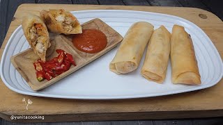 LUMPIA GORENG PEDAS || Isi Ayam Sayur