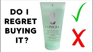 Clinique Liquid Facial Soap (Oily Skin Formula) Review