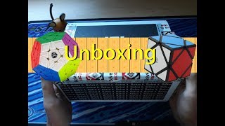 Megaminx X Man Galaxy и Skewb QiYi QiCheng-Unboxing(#5)HD