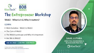 Web3 - What is it & Why it matters by Sahil Luthra