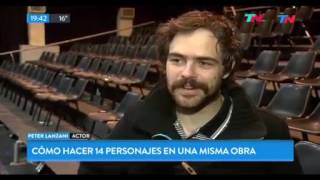 Peter Lanzani en TN | 21/5/2017