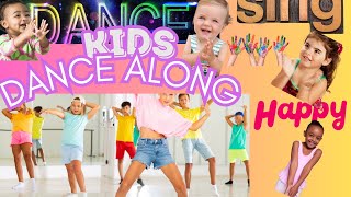 Clap, Wiggle, Spin, | Dance Along 🎉🪩 |Sing Along  Songs For Kidz🎤