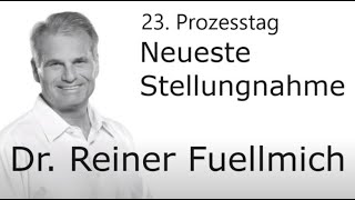 Bewegende Sprachnachricht von Dr. Reiner Fuellmich