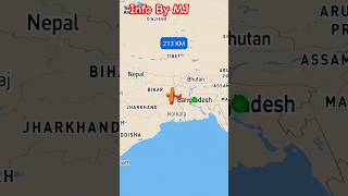 Bangladesh to Gaza Distance in MAP... #shortvideo #gaza #map #maproute #googlemaps