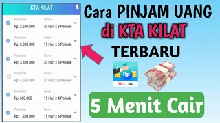 Cara Pinjam Uang di KTA KILAT Terbaru | Aplikasi KTA Kilat Pinjaman online 2024