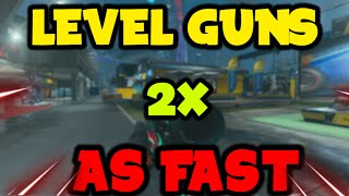 HOW TO LEVEL UP YOUR GUNS 2X AS FAST IN MW2! THIS IS THE BEST METHOD!