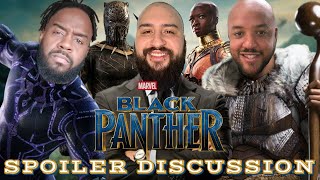 Black Panther (2018) - Spoiler Discussion w/ Q Reviews & Rashad G Reviews